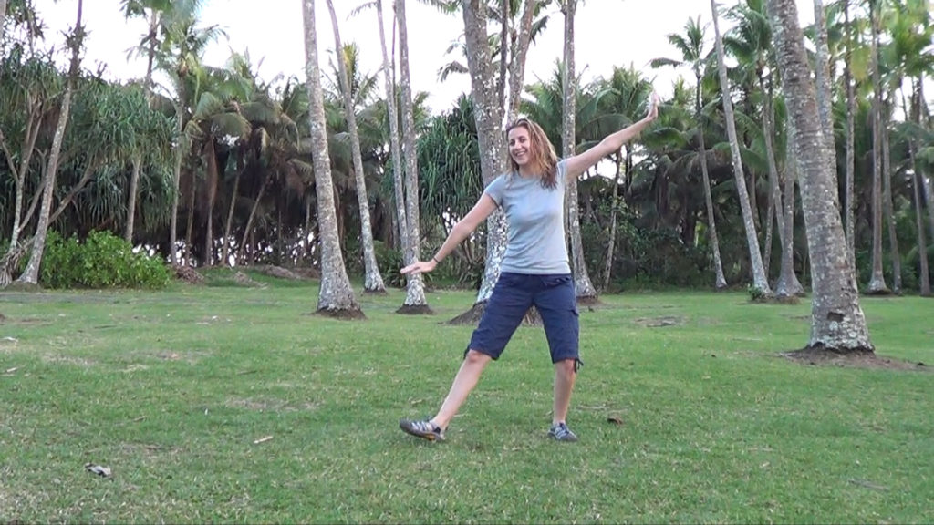 Hawaii Dance 007 - Palm Trees near Ahalanui Warm Spring