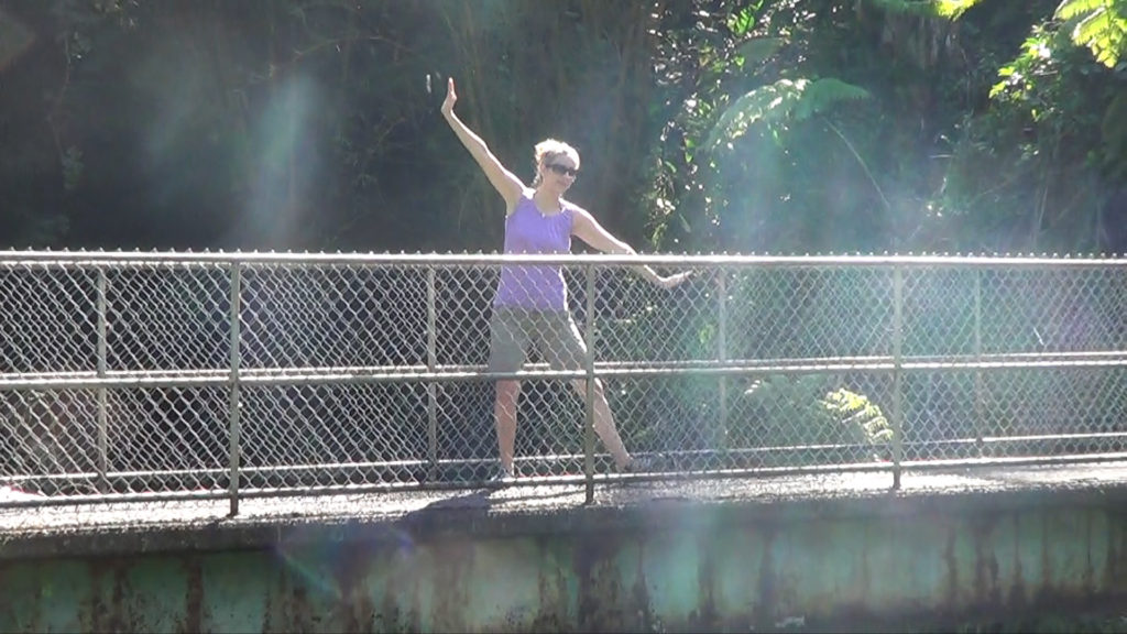 Hawaii Dance 008 - Bridge near 'Akaka Falls