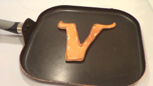 Vikings V Logo Pancake 2