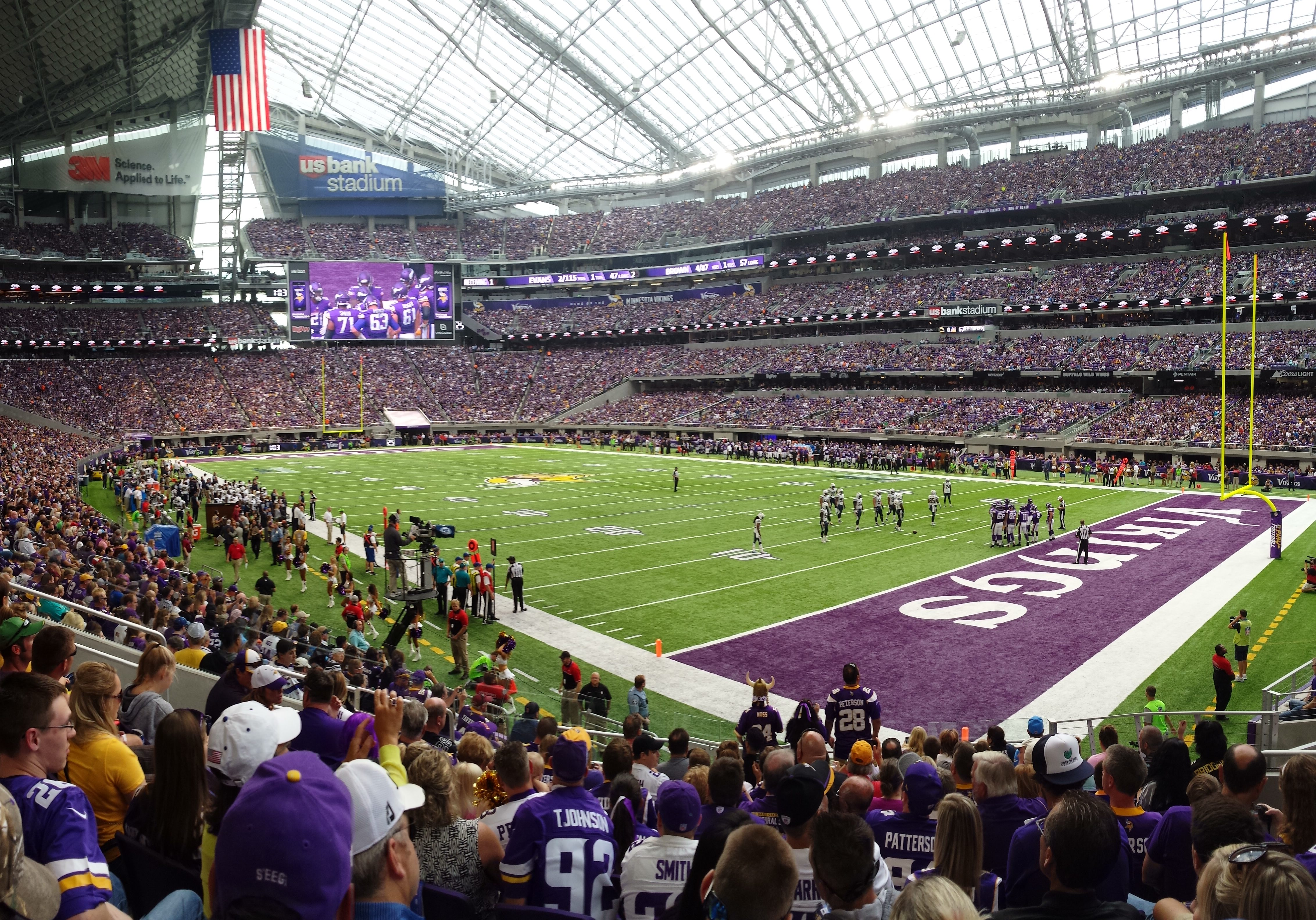 Minnesota Vikings U.S. Bank Stadium First Game